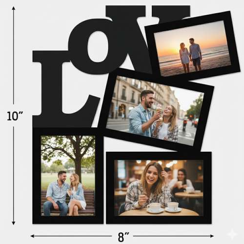 Table Top MDF Love Frame